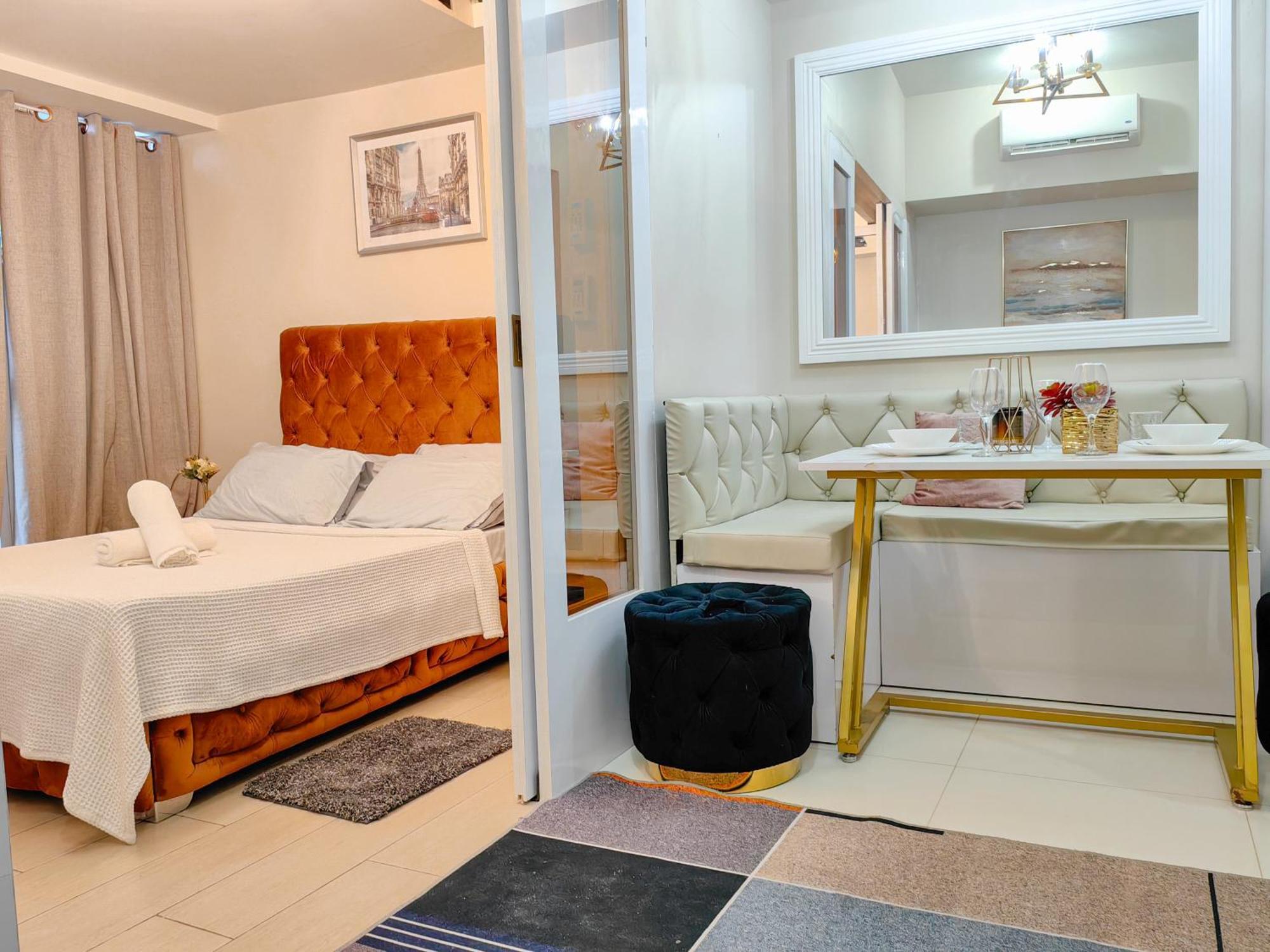 Modern 1Br In Uptown Bgc Aparthotel Taguig Exteriör bild